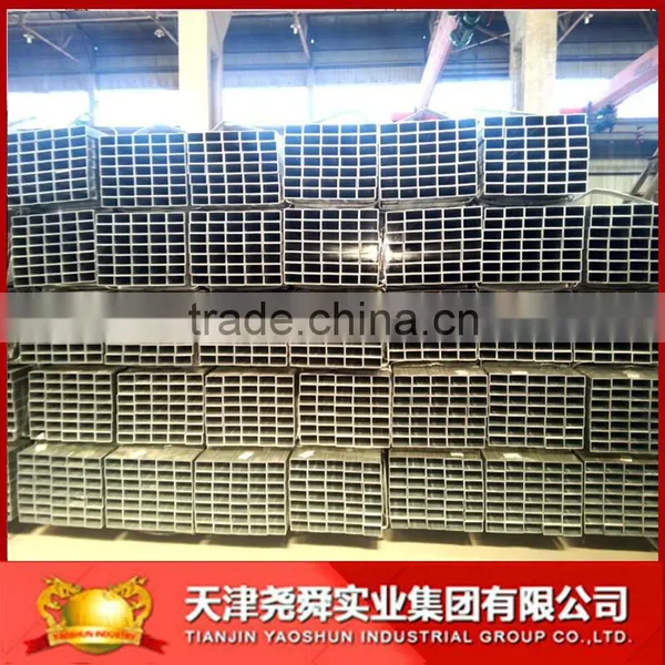 Rectangular/square Steel Pipe/tubes/hollow Section Galvanized/black Annealing for Construction on Sale for Construction photo-5