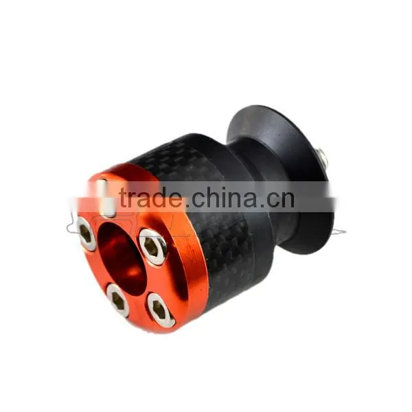 BJ-Screws-3003-OR-M10 For KTM Duke 125/200/390 Aluminum Bobbin Motorcycle Stand Swingarm Spool photo-3