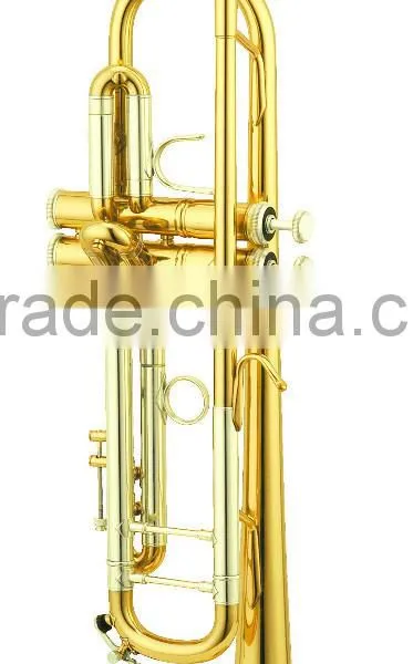 Intermediate Grade Trumpet Bb Gold Lacquer photo-2