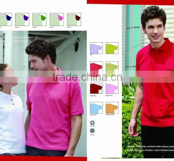 High Quality Fashion Couple Polo Shirt , Custom Polo Shirt Design photo-3