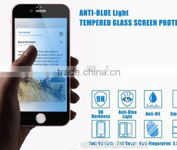 Mobile Phone Stainless Still for Iphone 6s Glass Screen Protector ,wholesale Tempered Glass for Iphone photo-2