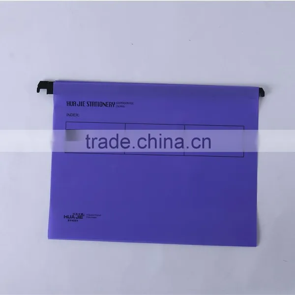 A4 Hanging Suspension Files PP Material Decorative Hanging File Folders photo-4