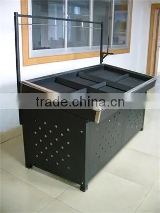 Supermarket Metal Fruit and Vegetable Display Shelf photo-3