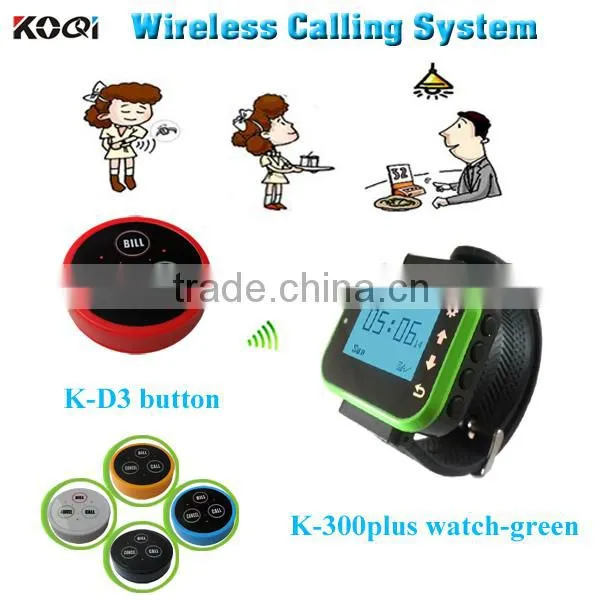 Wireless Table Service Calling System Customer Call Button System Long Range Calling System