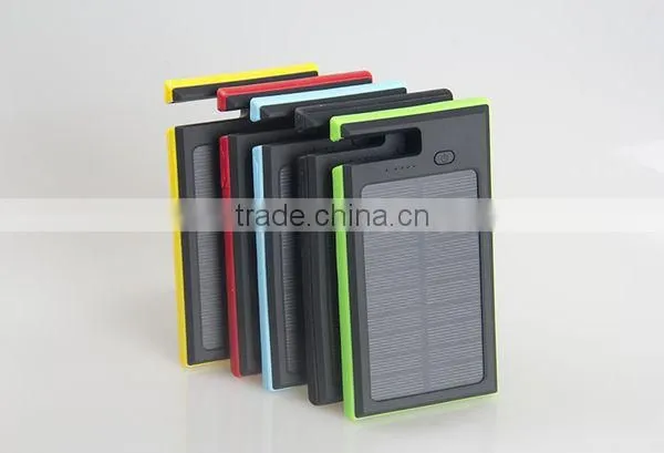 AWC940 Waterproof 8000mAh Solar Cell Power Bank With Holder 3.7v Mobile Phone Battery Portable Battery Charger photo-2