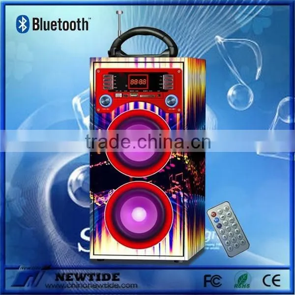 NT-WS001 Trade Assurance Supplier 2.0 CH Wireless Bluetooth Wooden Speaker photo-6