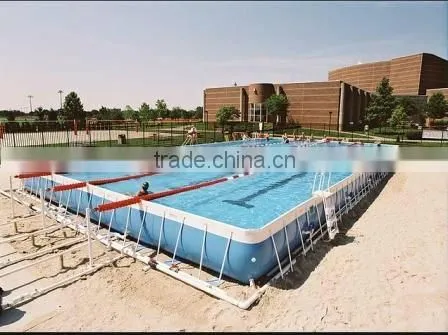 Giant Rectangular Above Ground Swimming Pool Frame Swimming Pool