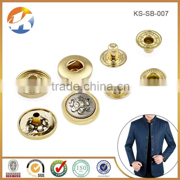 Fashion High Quality Custom Press Metal Snap Button photo-3