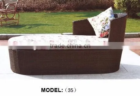 Luxury Outdoor Swimming Round Pool Sunbed With Backrest Sell Hot in 2015 photo-2