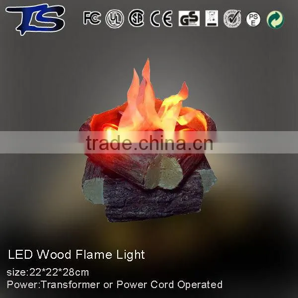 2016 New Design 12v Party LED Aftifical Wood Fire Flame Light in Red Cloth photo-2