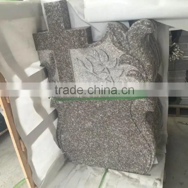 White Angel Marble Headstone Tombstone Design photo-4