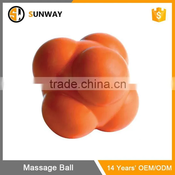 Fitness Baseball Speed Training Small Rubber Reaction Ball photo-6