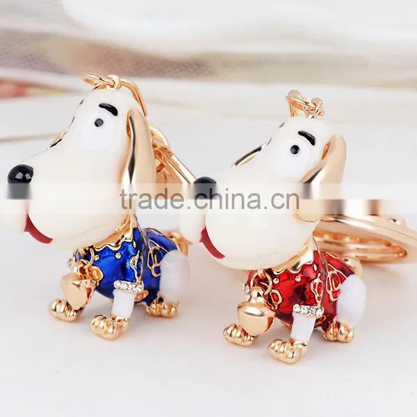 Hot Sale Chinese Factory Custom Dog Shape Key Chain Key Ring photo-4
