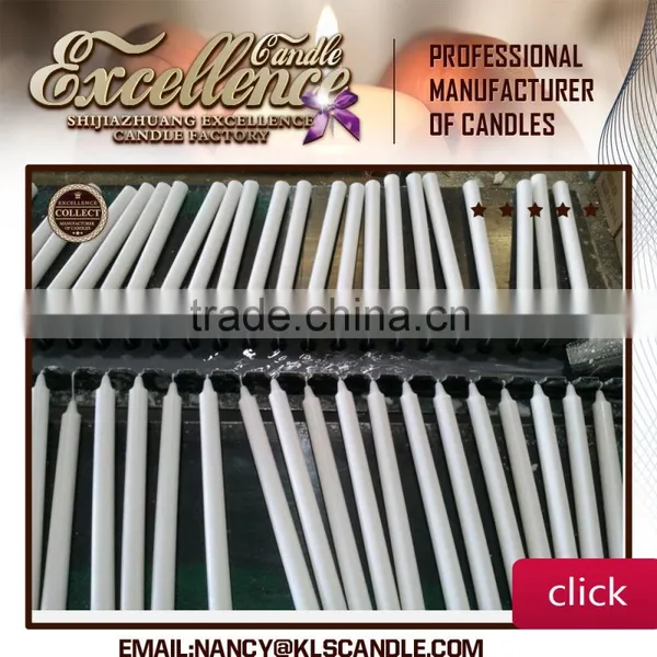 Bulk Pure White Candles / Normal Lighting Paraffin White Candle Nancy:+86 15097479316 photo-3