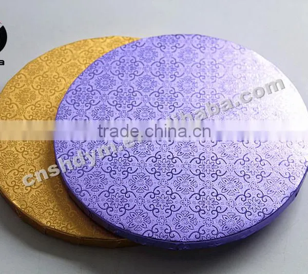 Round Coated Corrugated Cake Drum photo-3