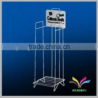 Manufacture OEM Design Metal Lecturer Stand Furniture for Magazine photo-3