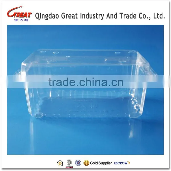 High Quality Disposible Plastic Food PET Tray/strawberry/blueberry Clamshell Tray Quality Choice photo-2