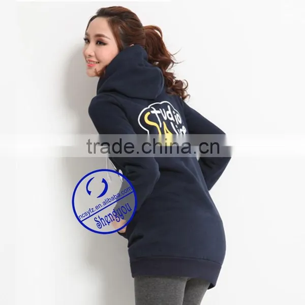 China Clothing Supplier Custom Wholesale Plain Hoodies photo-4
