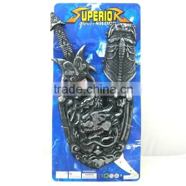 Plastic Toy Shields, Plastic Sword and Shield Set Toys, Plastic Cheap Toy Swords for Kids photo-2