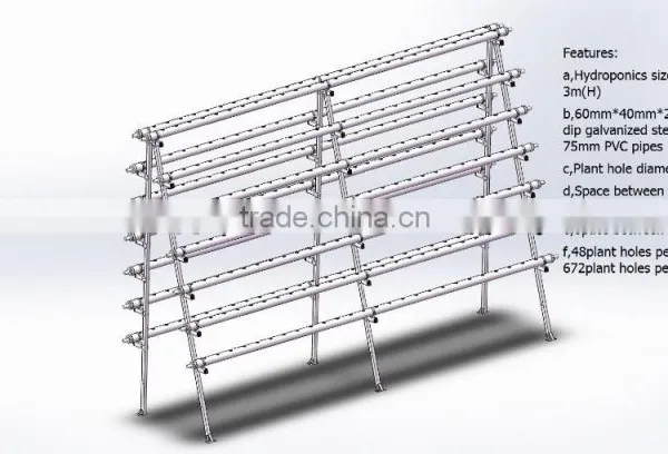 A Type Tower Hydroponics System for Greenhouse Agriculture photo-6