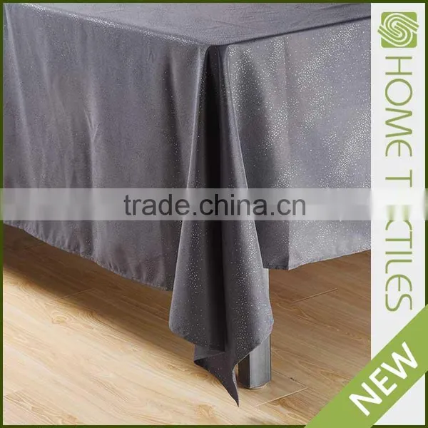 Ready Made Promotion Plain Elegant Plastic Table Cloth