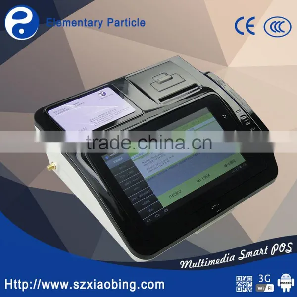 M680 Android Tablet Pos Machine for Supermarket With Barcode Scanner Thermal Printer IC Card MSR Reader Fingerprint Sensor photo-2
