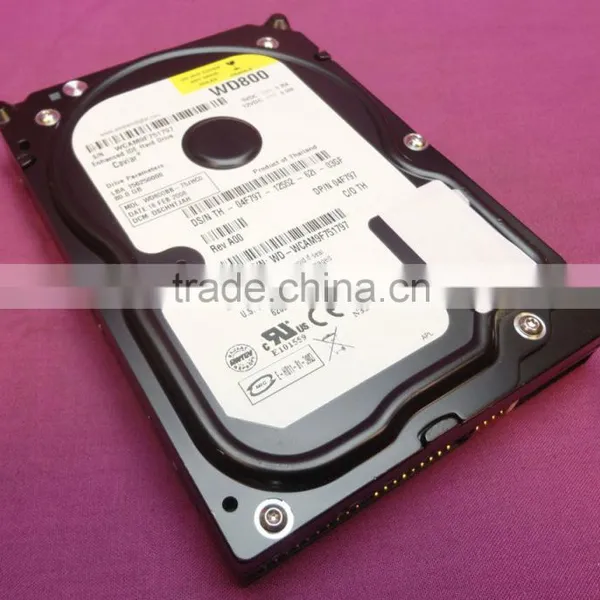 3.5Inch 7.2KRpm 80GB 2MB Cache IDE For Dell 4F797 For WD800BB-75JHC0 Hard Disk Drive photo-4