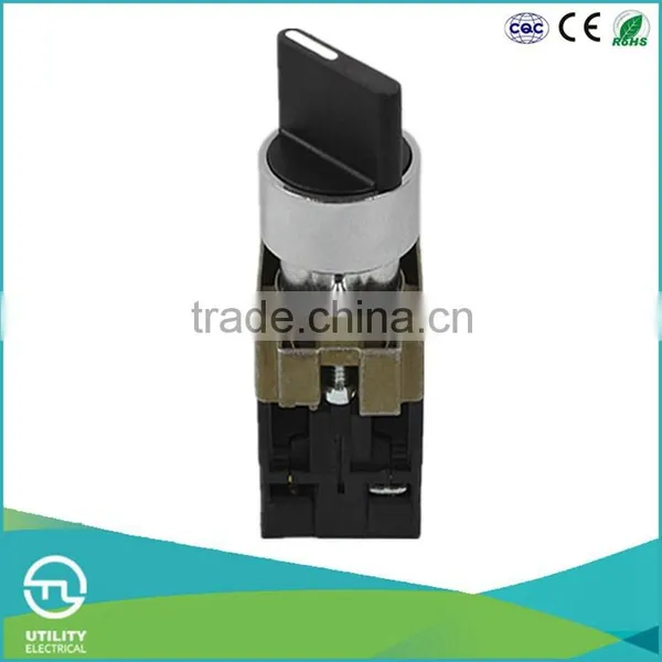 UTL Buy Goods In China Short Handle Turn Push Button Self-Locking Pushbutton Switch 220V photo-3