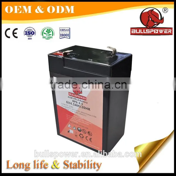 6v 4ah Rechargeable Lead Acid Battery,vrla Agm Battery for Alarm Systems photo-2