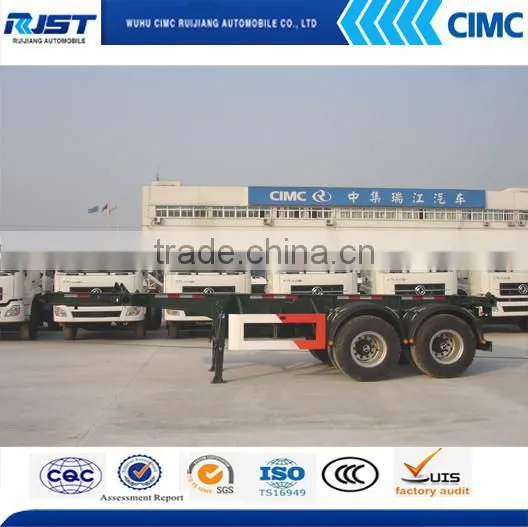 CIMC Two Axle Skeletal Semi Trailer photo-2