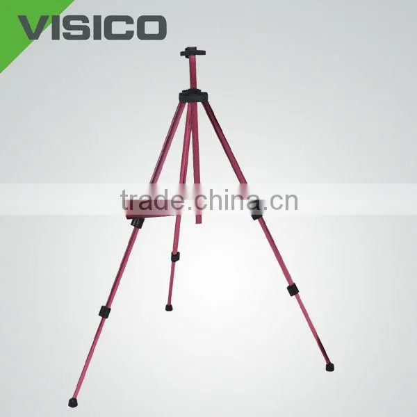 Table display easel adjustable table easel