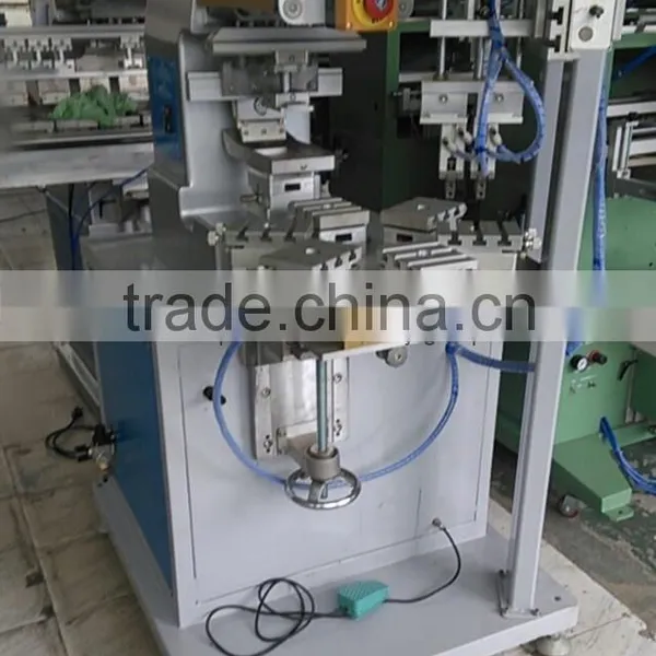 Automatic Rotary Self-laying-off One Color Pad Printer With Conveyor photo-2
