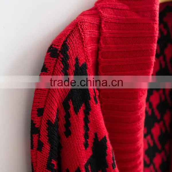 100% Polyester Knitted Sweater photo-4