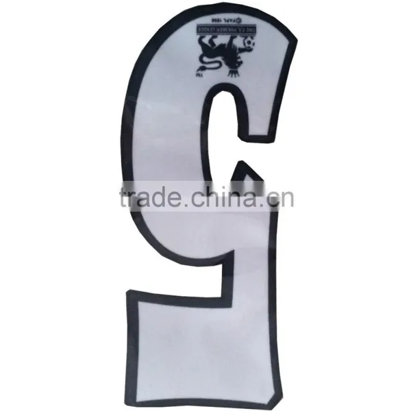 Factory Direct Soccer Jersey Iron on Nfl Iron on Transfers Polyester Hockey Iron on Transfers