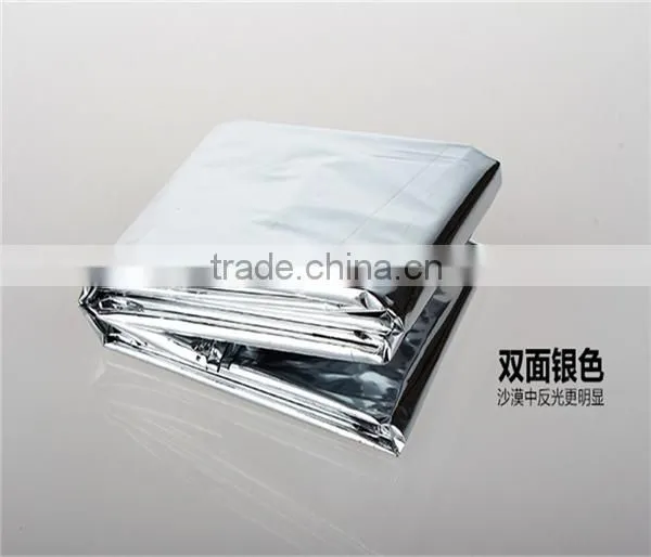 PET Aluminium Coating Emergency Shelter Tent Survival Rescue Tent photo-2
