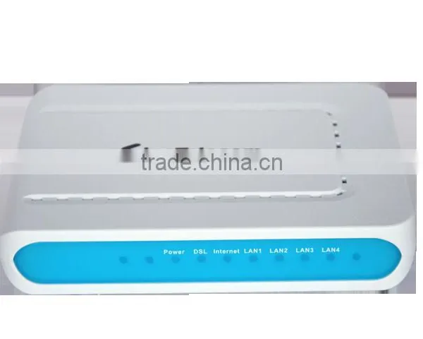 Sino-Telecom VDSL2 Modem STV504 That Combines the Function of a High-speed DSL Modem and 4-port Ethernet Router
