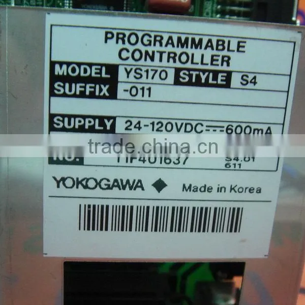 YOKOGAWA PROGRAMMABLE CONTROLLER YS170-011 photo-3