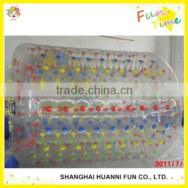2015 Hot Sale TPU Floating Inflatables Water Roller Ball With Pool Price photo-2