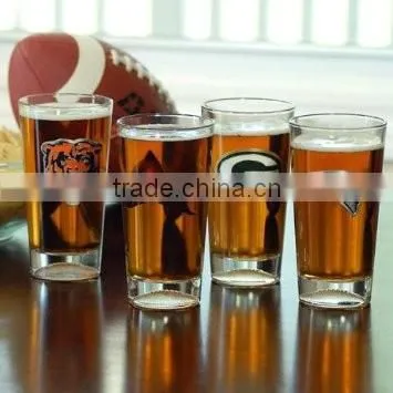 Factory Wholesale FDA Grade Colored Pint Glass Pub Glass Set photo-6