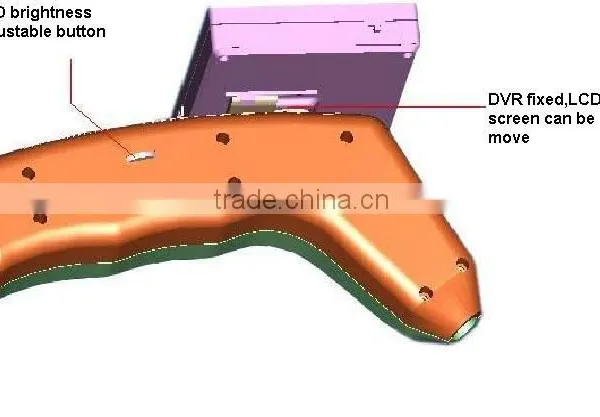 3.5inch Wireless Snake Tube Inspection Video Camera With SD Card Slot photo-2