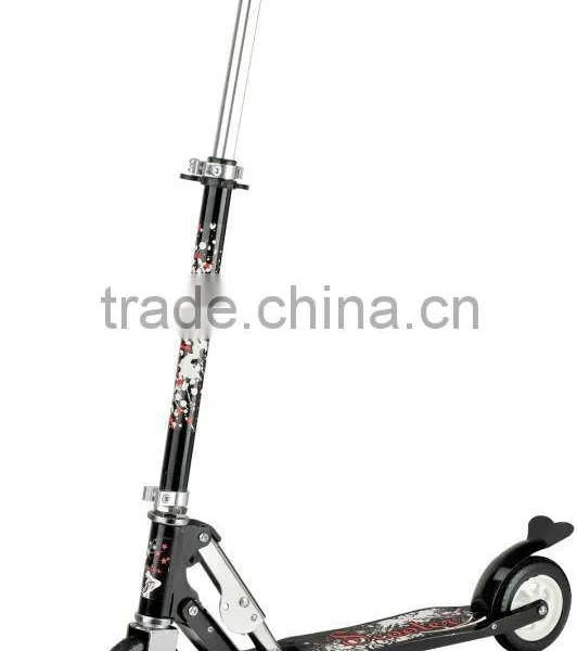 Aluminum Foot Scooter With 130mm Rubber Wheel Push Scooter With Two Wheels CE/EN-71/ASTM Approved 2015 for Sale