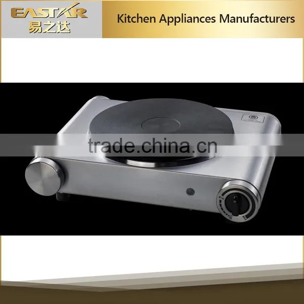 Stainless Steel Single Electric Hotplate Electric Hob photo-2