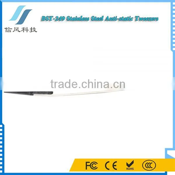 BST-249 Highly Precise Stainless Steel Anti-static Tweezers photo-5