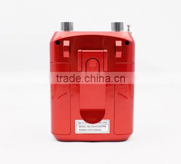 2016 Portable Bluetooth Loudspeaker Amplifier for Tour Guide/teaching/public Speaking photo-3