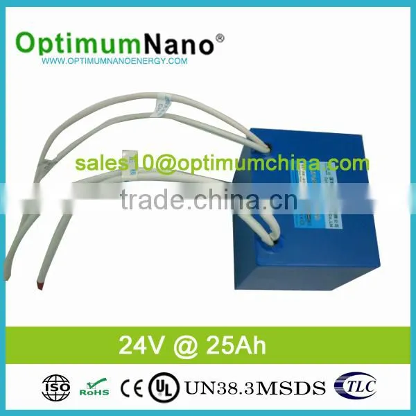 Lithium Ion Battery 24v 65ah for Engine Starting Battery