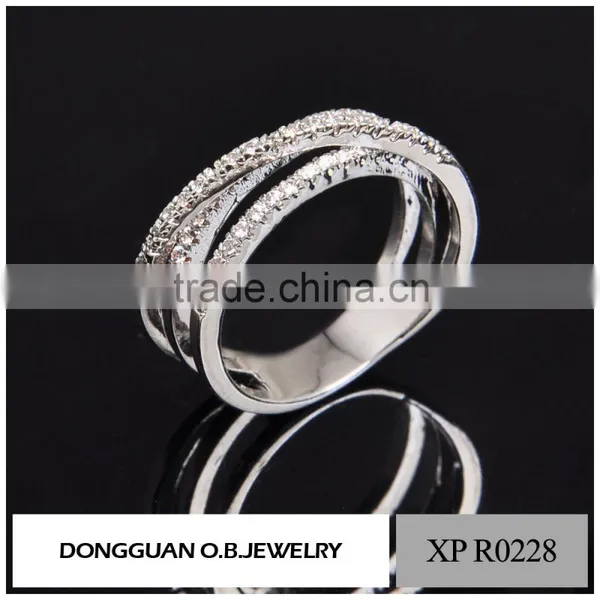 Wholesale Jewelry Fashion Latest Gold Finger Ring Designs of Wedding Rings photo-6