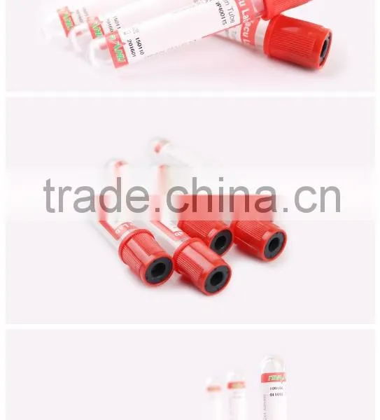 Vacuum Blood Collection Tube/Gel&Clot Activator Tube/Red Tube photo-2