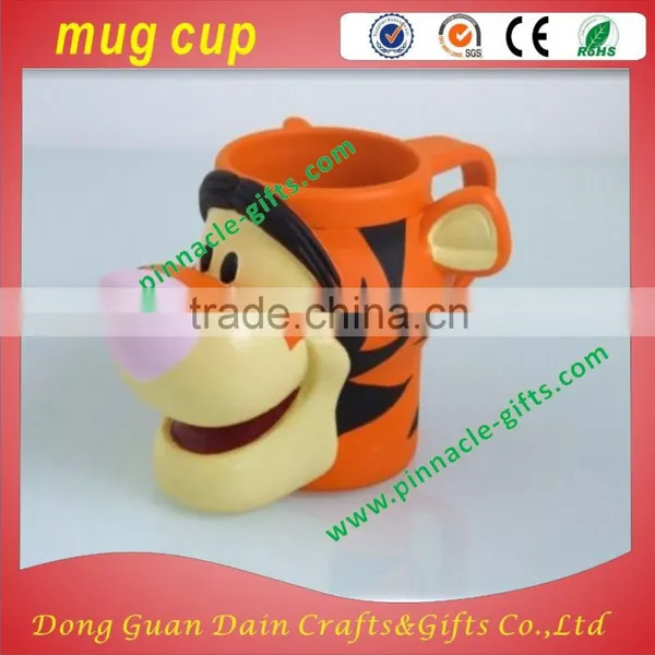 Personalized Plastic 3d Soft Pvc Rubber Mug for Kids photo-4