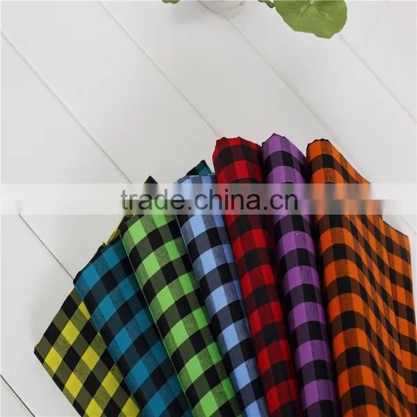 China Manufacturer Printed Fabric Yarn Dyed Woven in Bulk Cotton Crepe Fabric Types for Garment