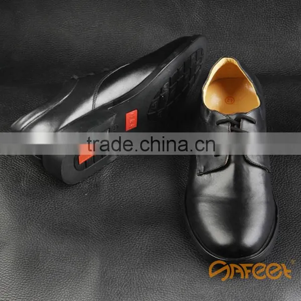 Rubber Outsole Steel Toe Safety Shoes Executive Men's Steel Toe Shoes Resistance Shoes SA-1011 photo-2